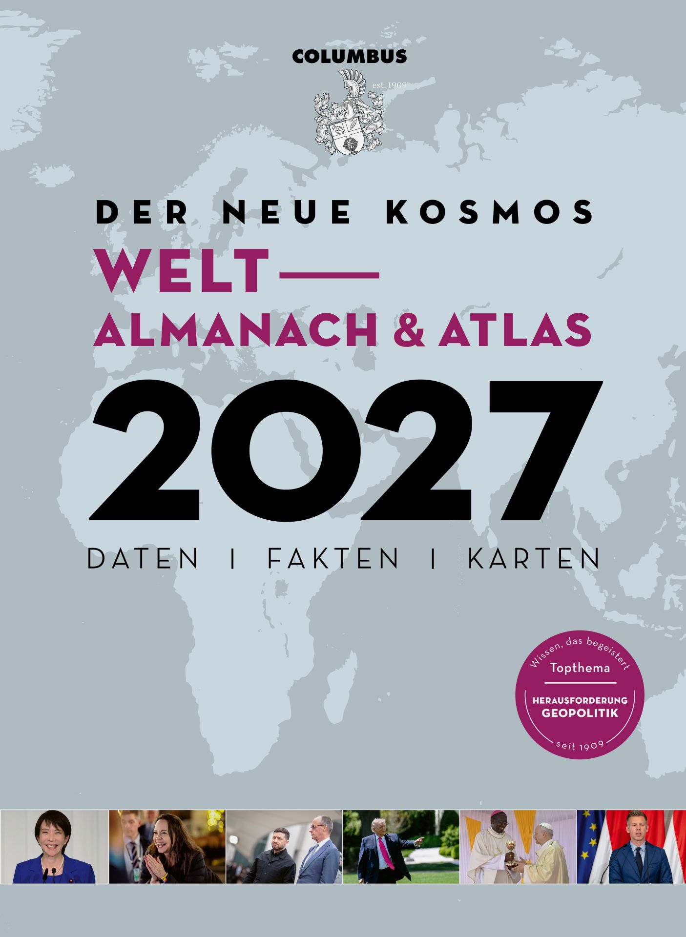 Der neue Kosmos Welt-Almanach & Atlas 2027